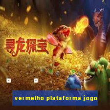 vermelho plataforma jogo